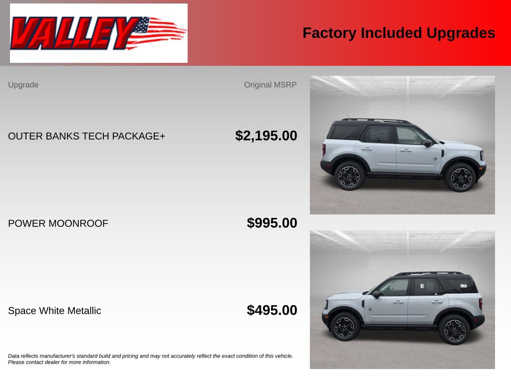 New 2026 Ford Bronco Sport Outer Banks w/ Outer Banks Tech Package+ AWD/4WD image 4