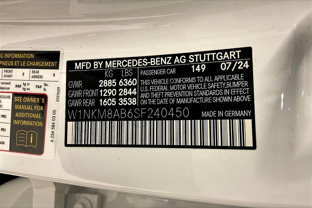 New 2025 Mercedes-Benz GLC 63 AMG S image 12