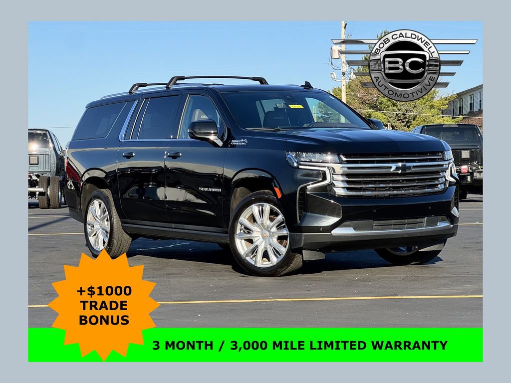 Used 2022 Chevrolet Suburban High Country AWD/4WD image 1