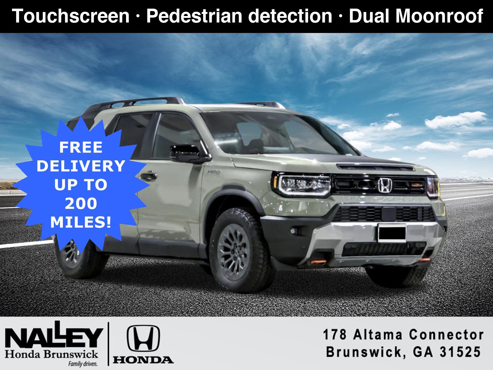 New 2026 Honda Passport TrailSport