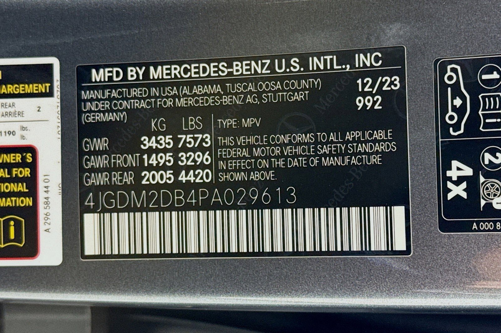 Certified 2023 Mercedes-Benz EQS 450+ SUV image 25