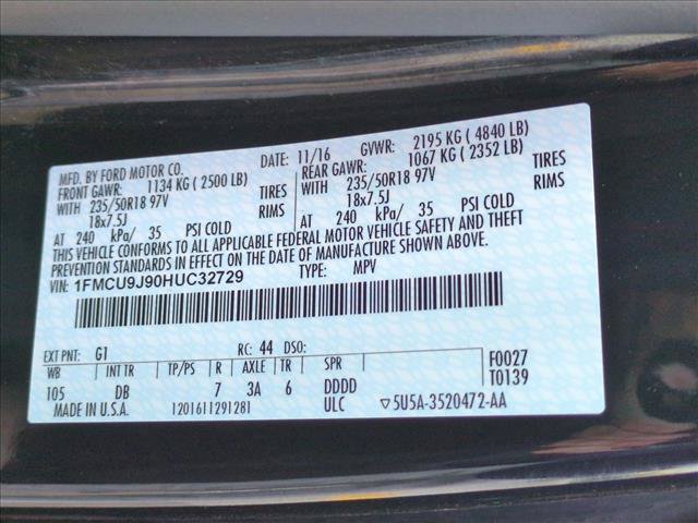 Used 2017 Ford Escape Titanium AWD/4WD image 24