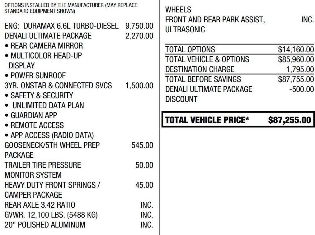 Used 2023 GMC Sierra 3500 Denali w/ Denali Ultimate Package image 2