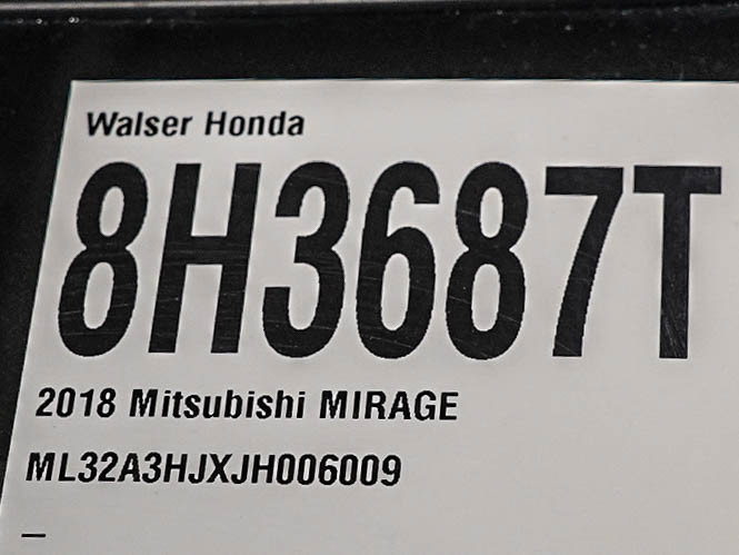 Used 2018 Mitsubishi Mirage ES FWD image 26