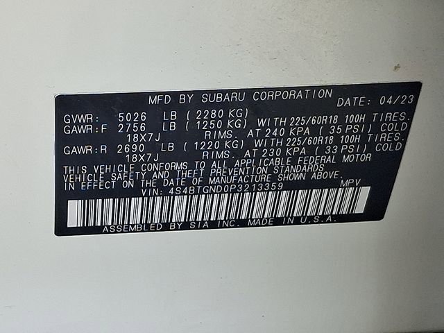 Used 2023 Subaru Outback Limited XT image 28