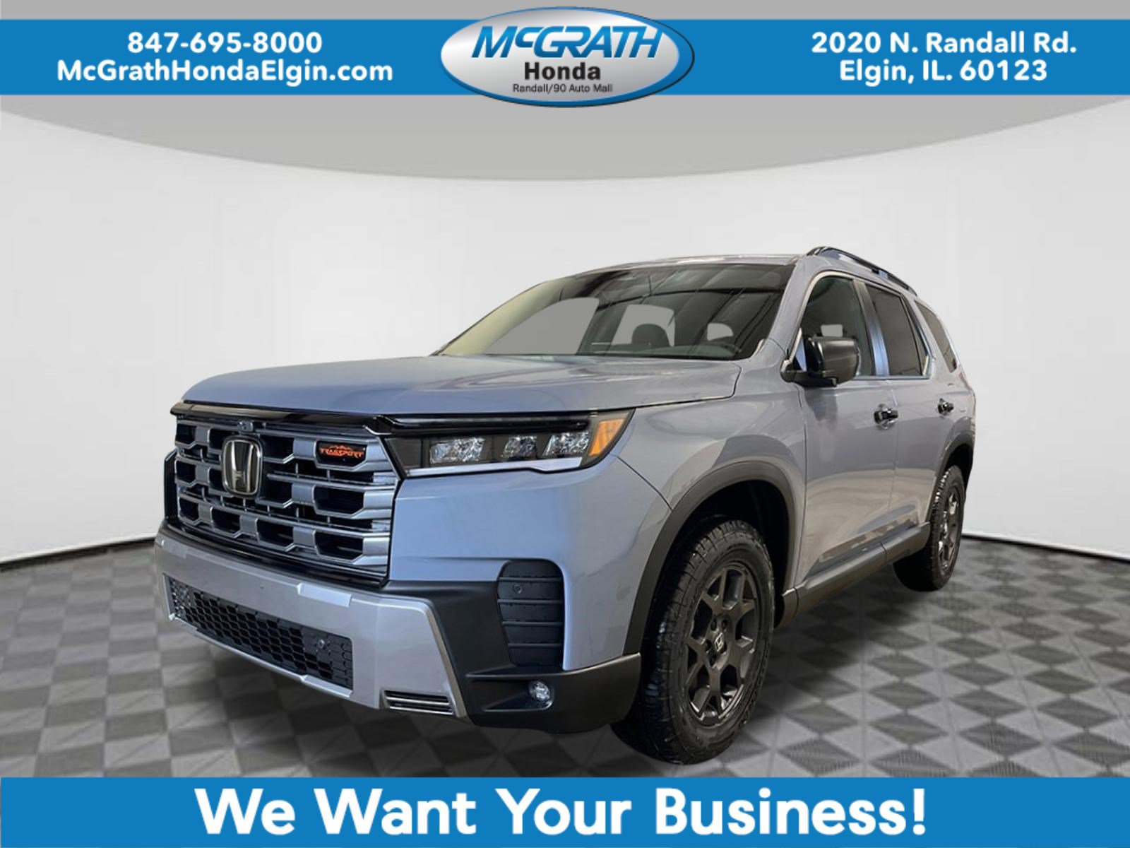 New 2026 Honda Pilot TrailSport image 1