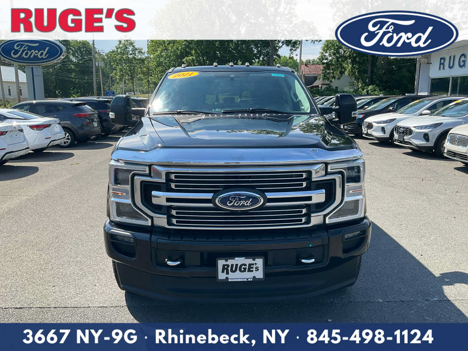 Used 2021 Ford F350 Limited w/ FX4 Off-Road Package AWD/4WD image 9