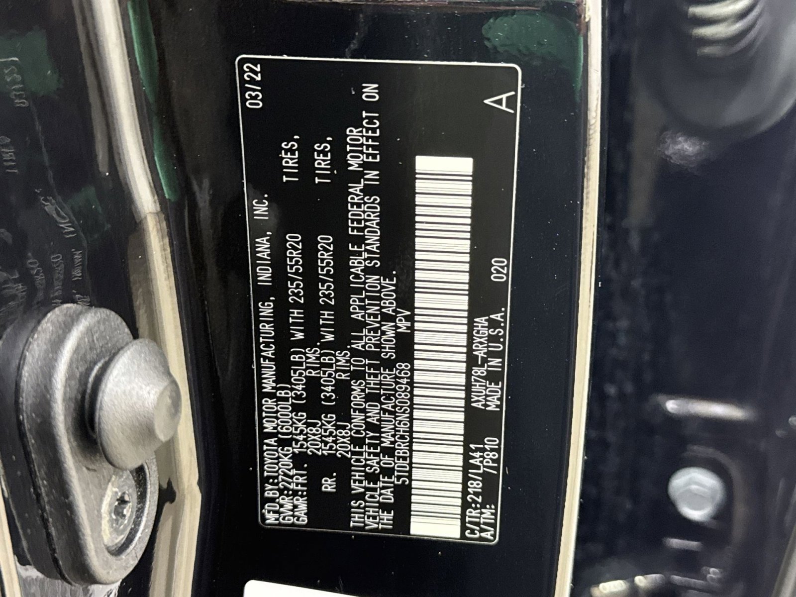 Used 2022 Toyota Highlander Platinum AWD/4WD image 41