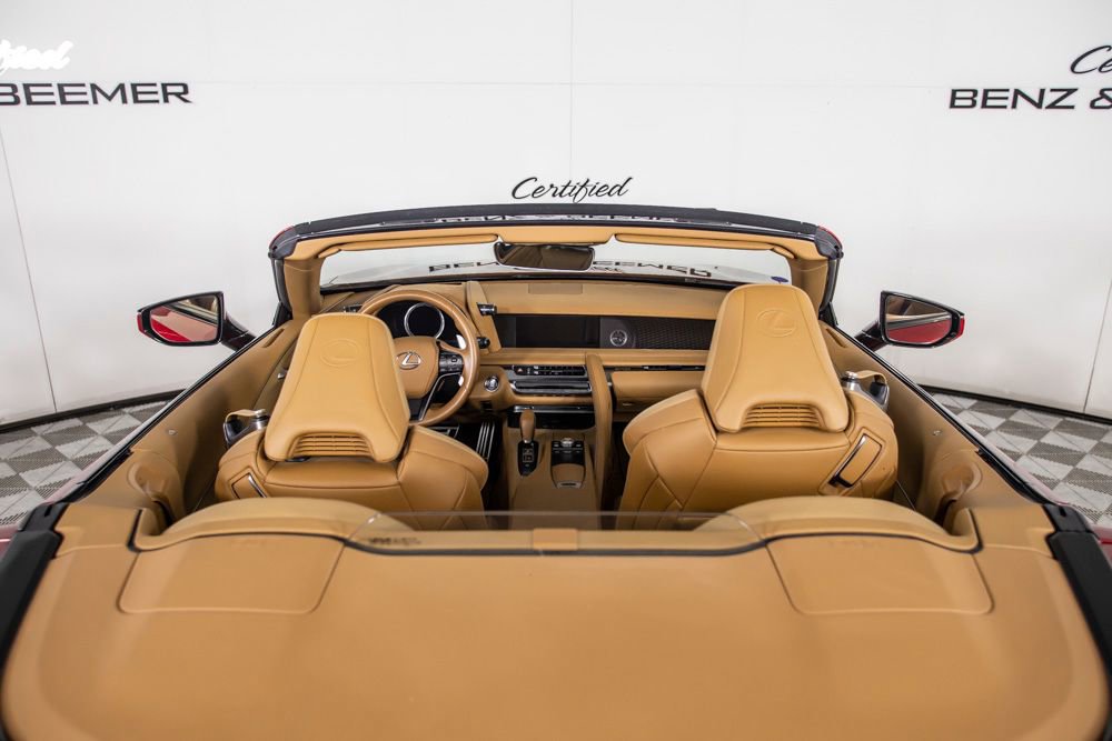 Used 2021 Lexus LC 500 Convertible w/ Touring Package RWD image 14