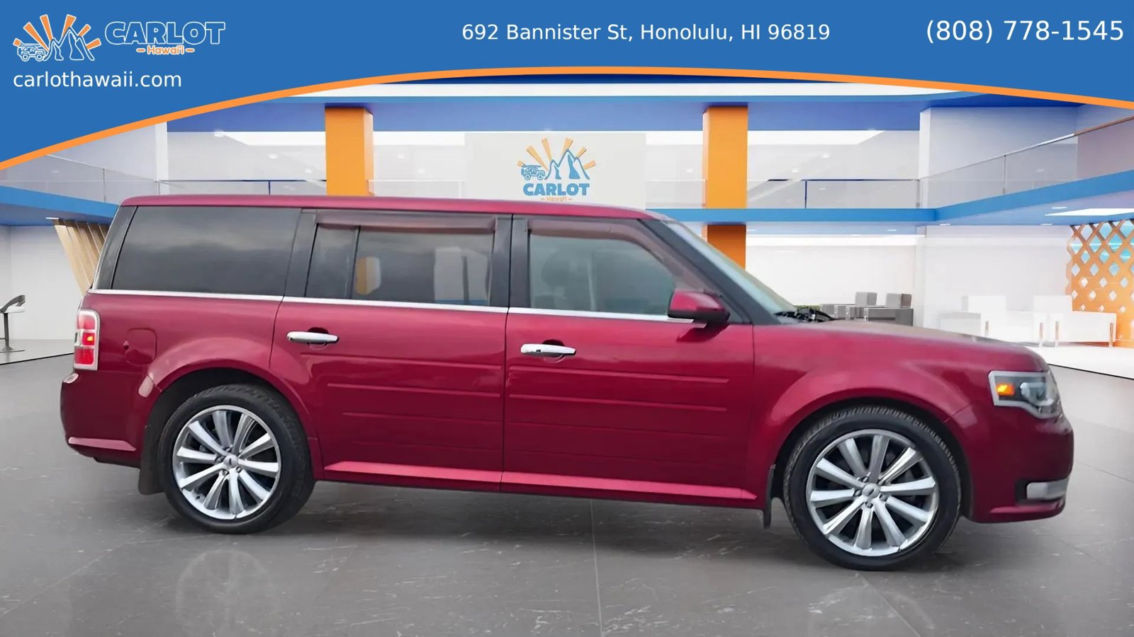 Used 2014 Ford Flex Limited w/ Equipment Group 302A AWD/4WD image 12