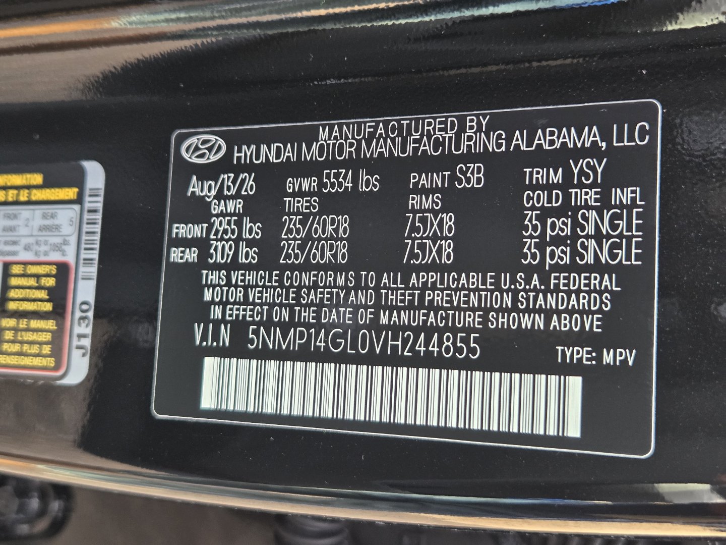 New 2027 Hyundai Santa Fe SE FWD image 24