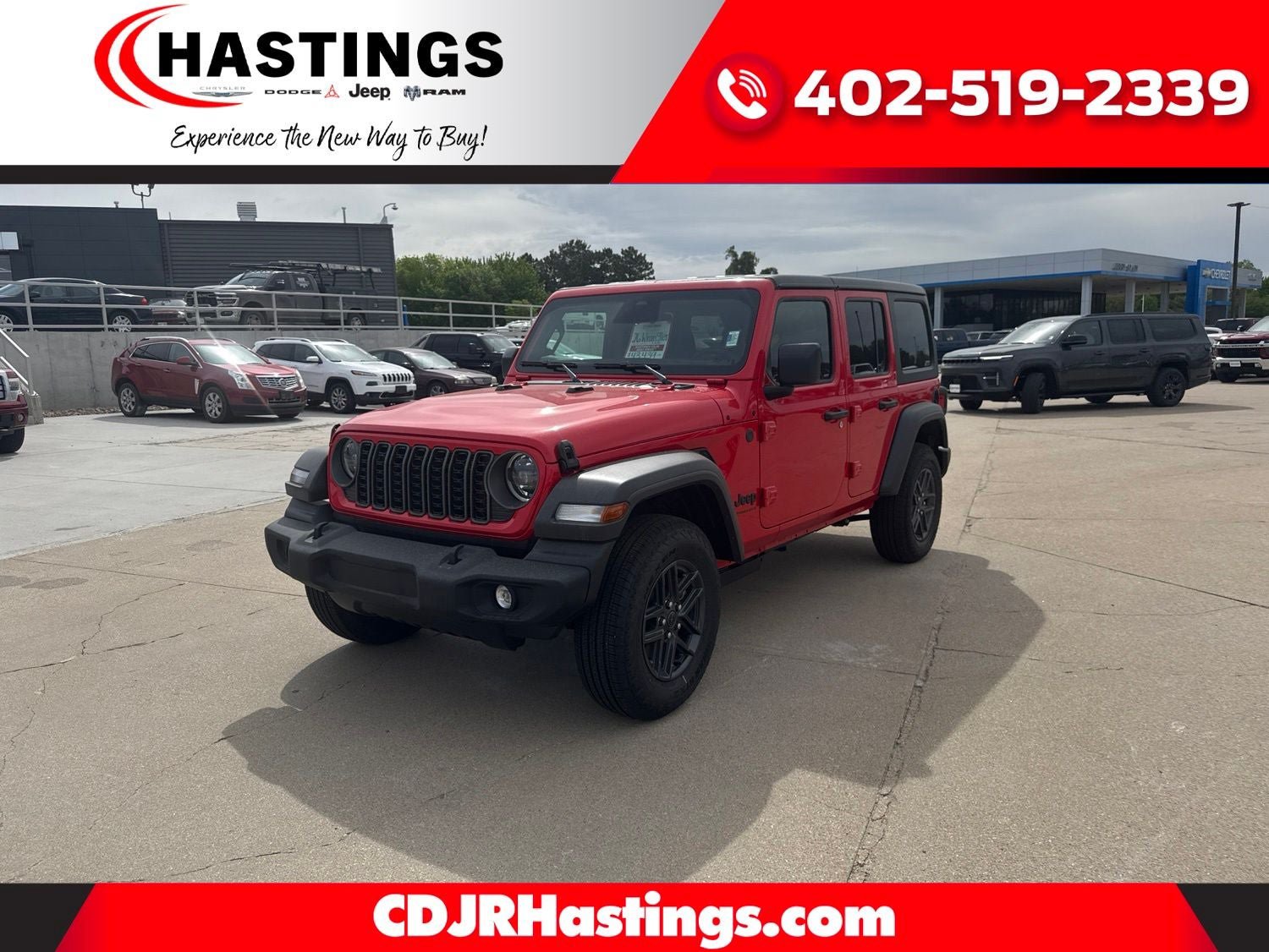 New 2026 Jeep Wrangler Unlimited Sport AWD/4WD image 1
