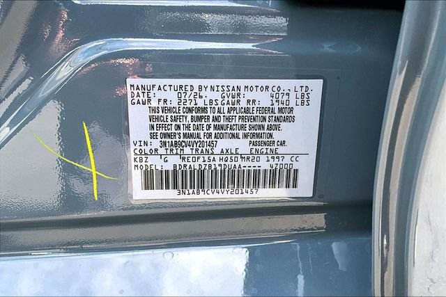 New 2027 Nissan Sentra SV FWD image 8
