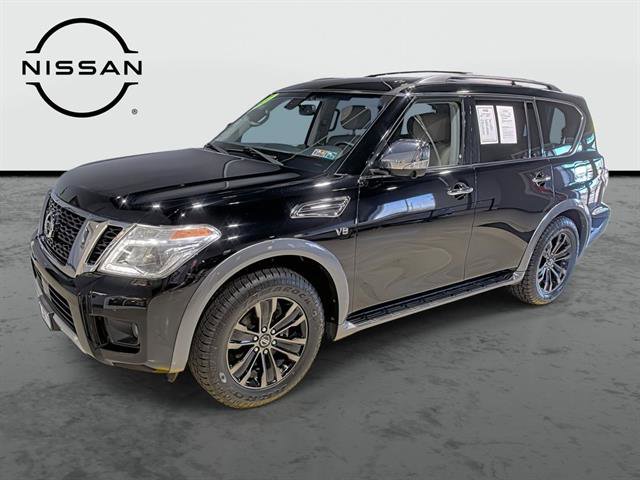 Used 2017 Nissan Armada Platinum w/ Interior Lighting Package AWD/4WD image 1