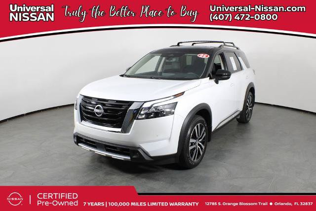 Certified 2025 Nissan Pathfinder Platinum w/ Cargo Package
