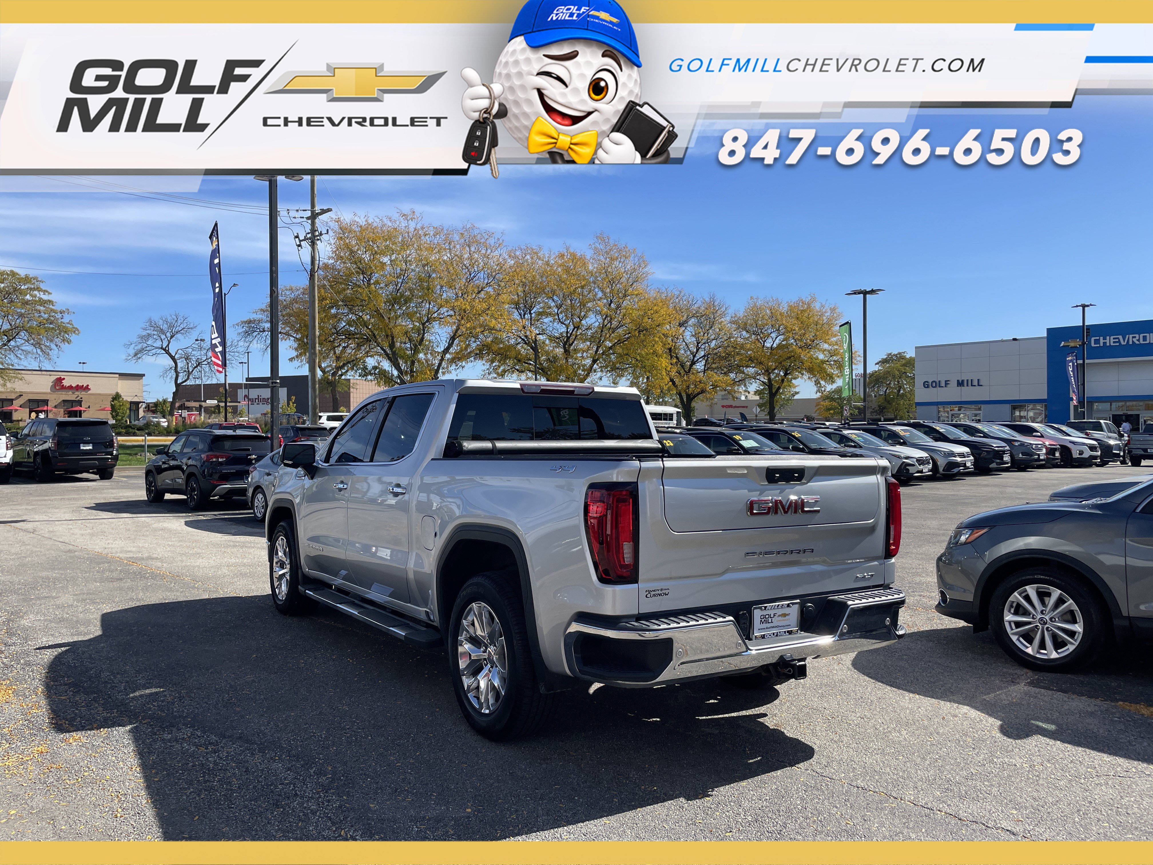 Used 2019 GMC Sierra 1500 SLT w/ SLT Premium Package AWD/4WD image 7