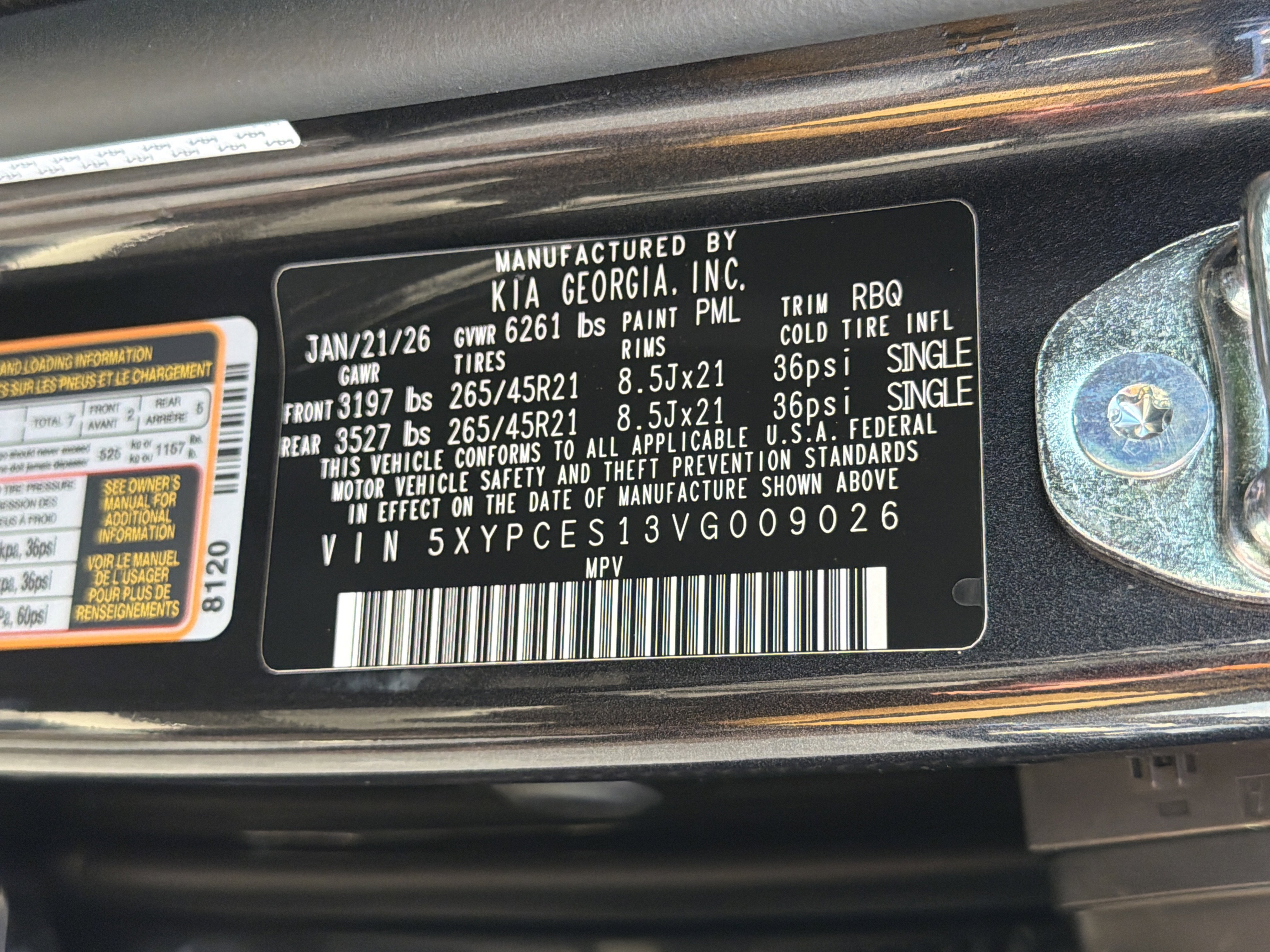 New 2027 Kia Telluride EX X-Line image 38