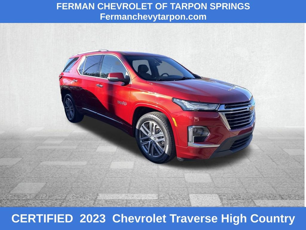 Certified 2023 Chevrolet Traverse High Country w/ LPO, Floor Liner Package