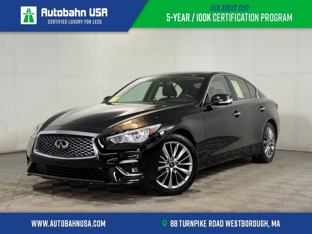 Used 2022 INFINITI Q50 Luxe image 1