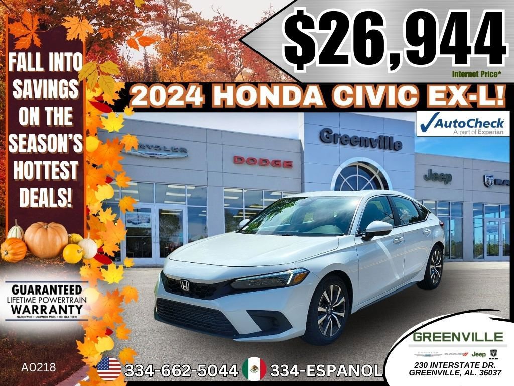 Used 2024 Honda Civic EX-L