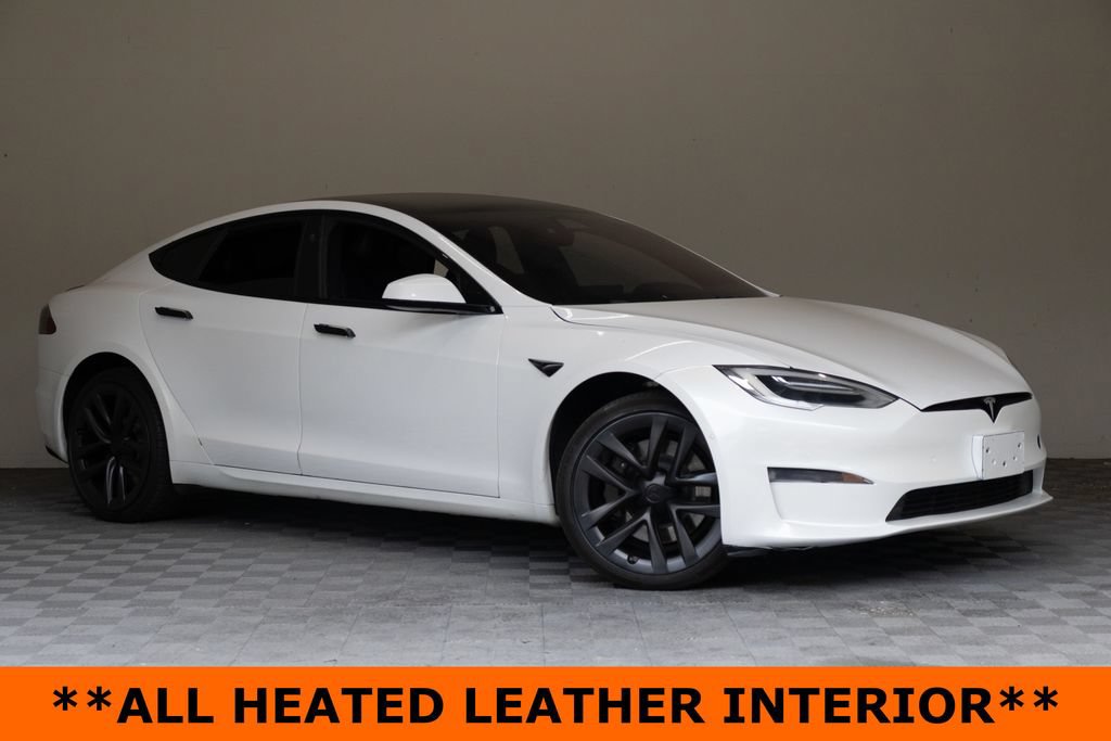 Used 2021 Tesla Model S Plaid AWD/4WD image 2