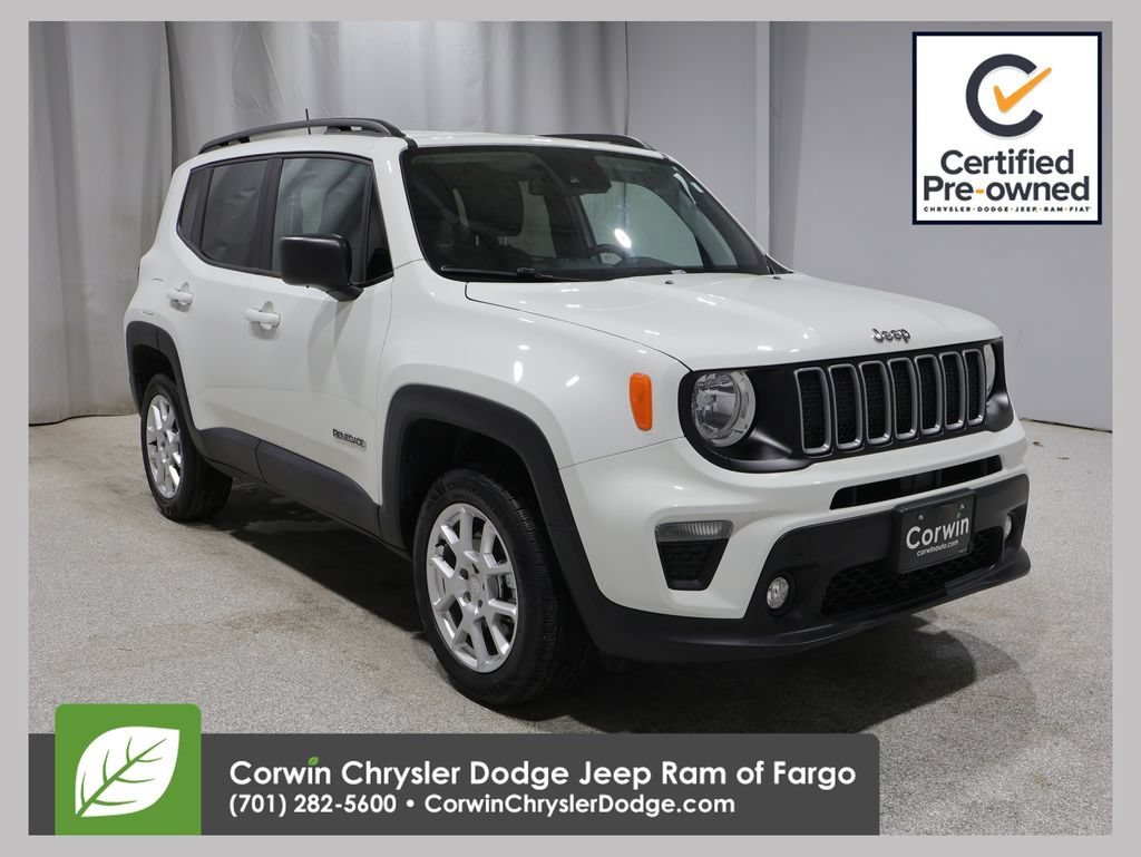 Certified 2023 Jeep Renegade Latitude w/ Premium Group AWD/4WD image 1