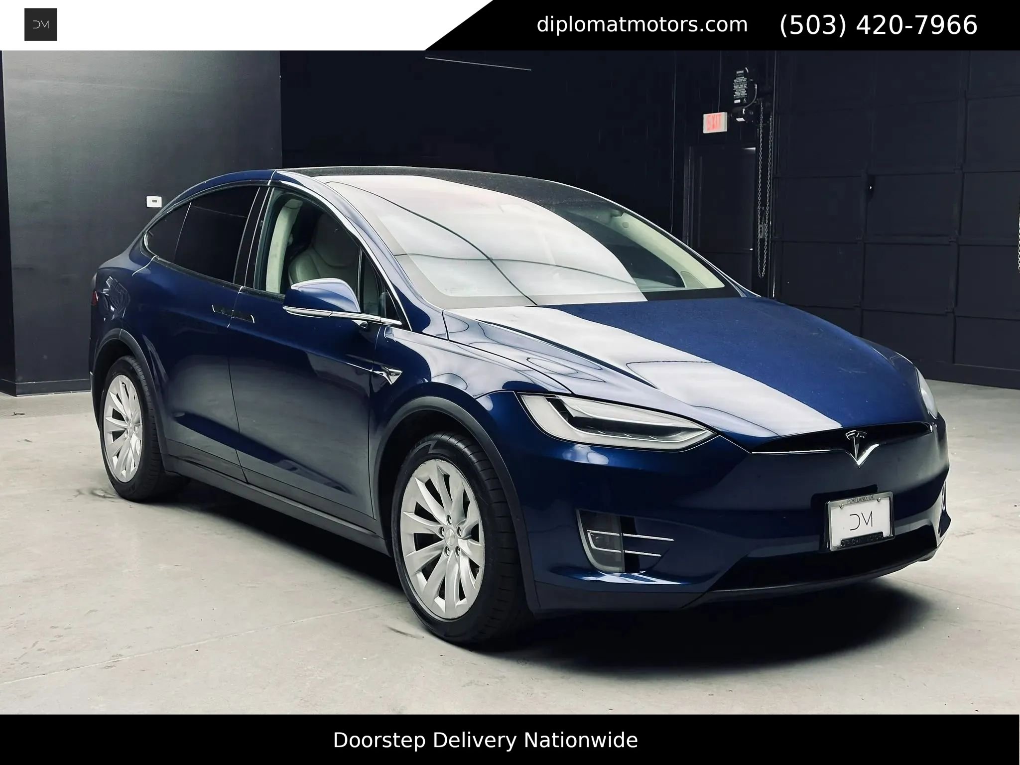 Used 2018 Tesla Model X 75D AWD/4WD image 4