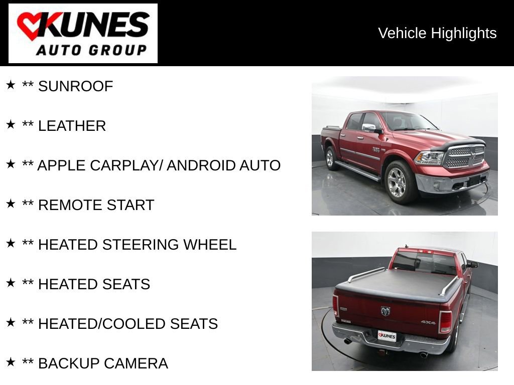 Used 2015 RAM 1500 Laramie w/ Convenience Group AWD/4WD video 2