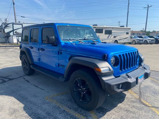 Used 2021 Jeep Wrangler Unlimited Sport AWD/4WD image 3