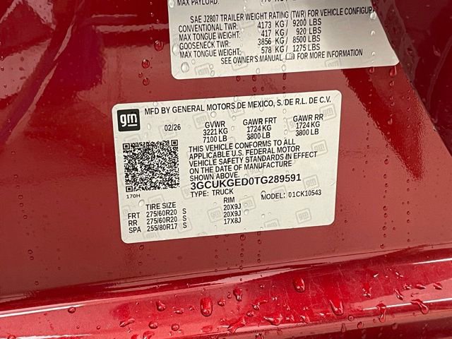 New 2026 Chevrolet Silverado 1500 LTZ image 26