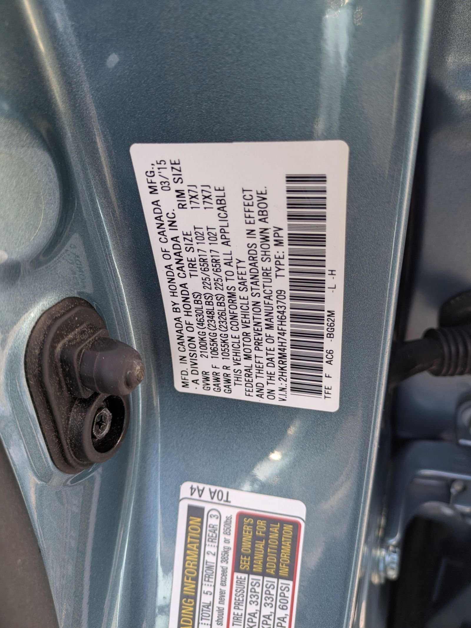 Used 2015 Honda CR-V EX-L image 32