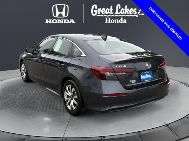 Certified 2025 Honda Civic LX image 4
