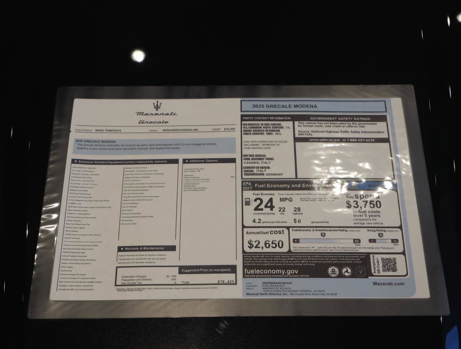 New 2025 Maserati Grecale Modena image 39