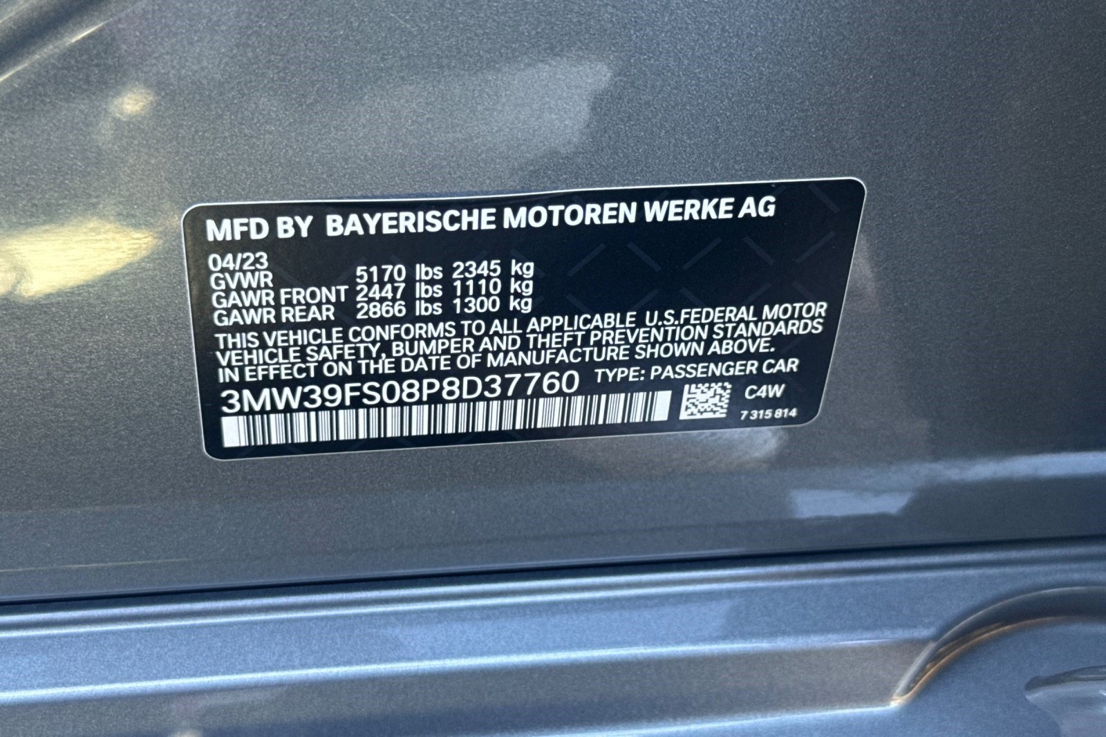 Used 2023 BMW 330e xDrive w/ M Sport Package AWD/4WD image 41