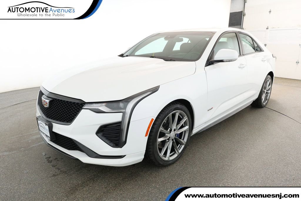 Used 2021 Cadillac CT4 V w/ Technology Package image 1