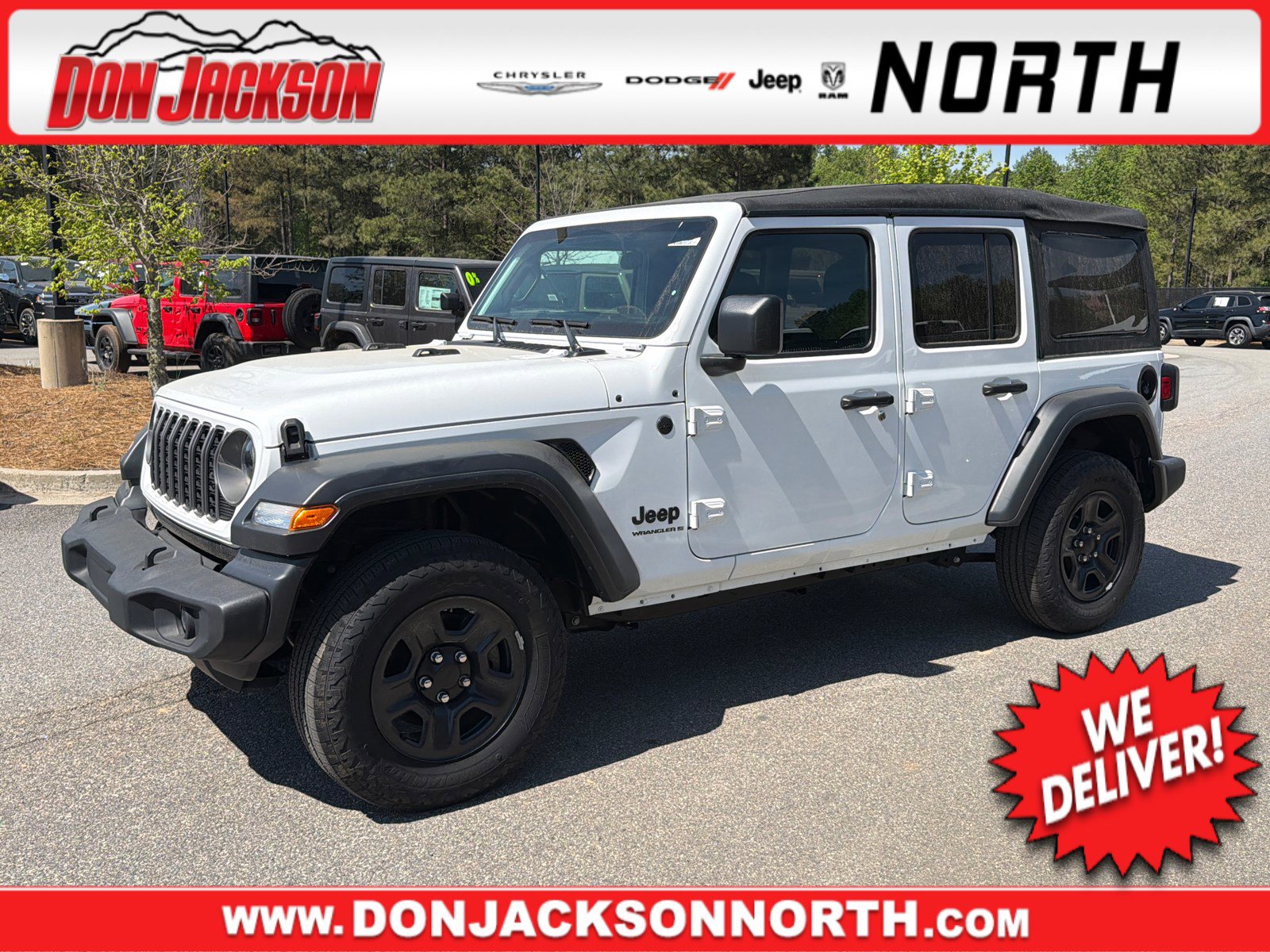 Used 2025 Jeep Wrangler Sport image 1
