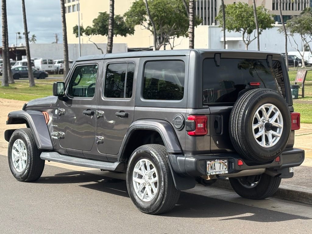 Used 2019 Jeep Wrangler Unlimited Sahara AWD/4WD image 3