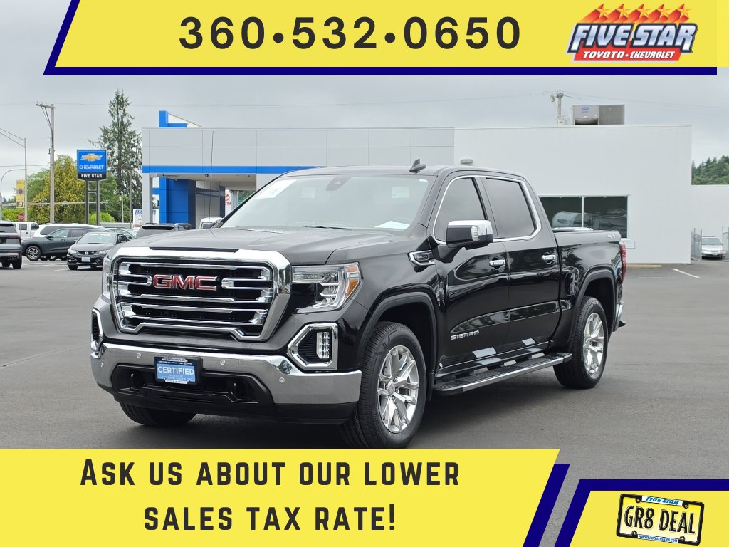 Certified 2019 GMC Sierra 1500 SLT w/ SLT Premium Plus Package AWD/4WD image 1