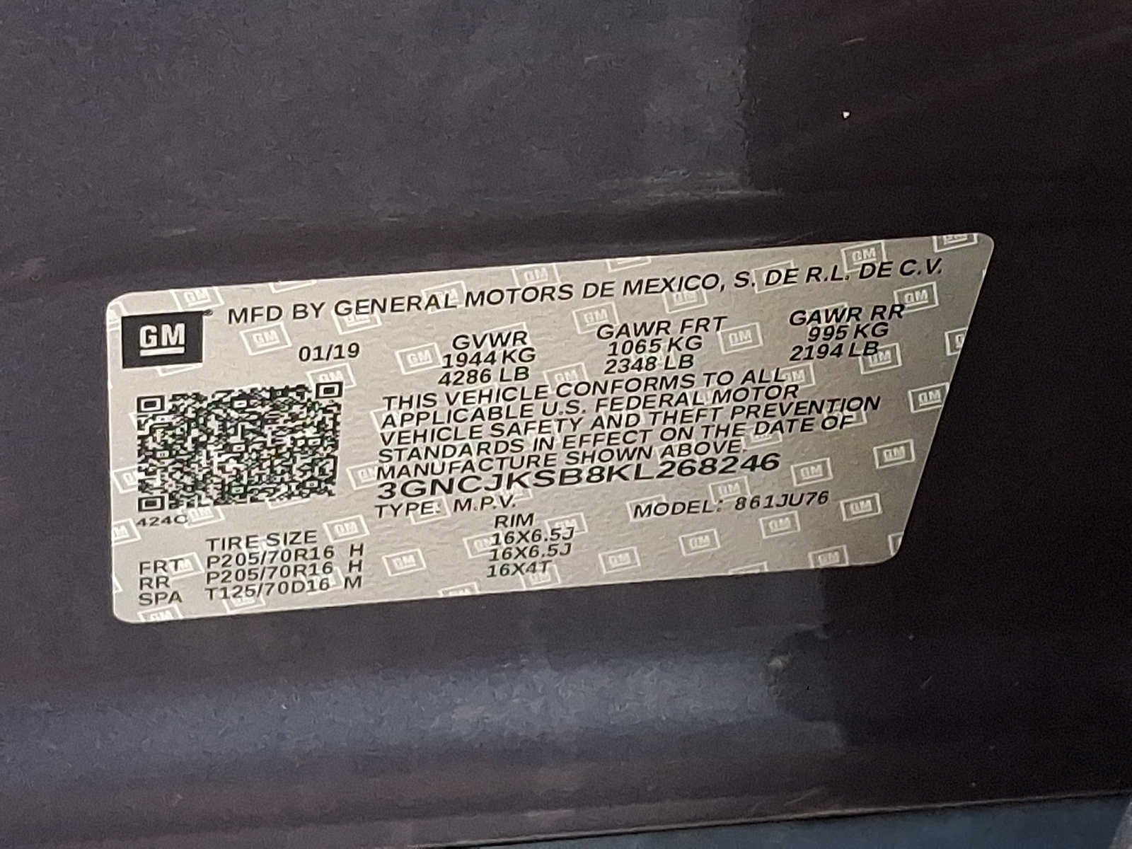 Used 2019 Chevrolet Trax LS w/ LPO, Protection Package FWD image 25
