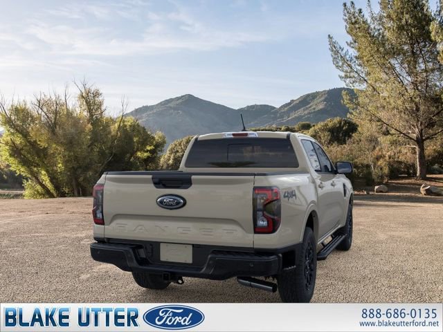 New 2025 Ford Ranger Lariat w/ Black Appearance Package RWD image 8