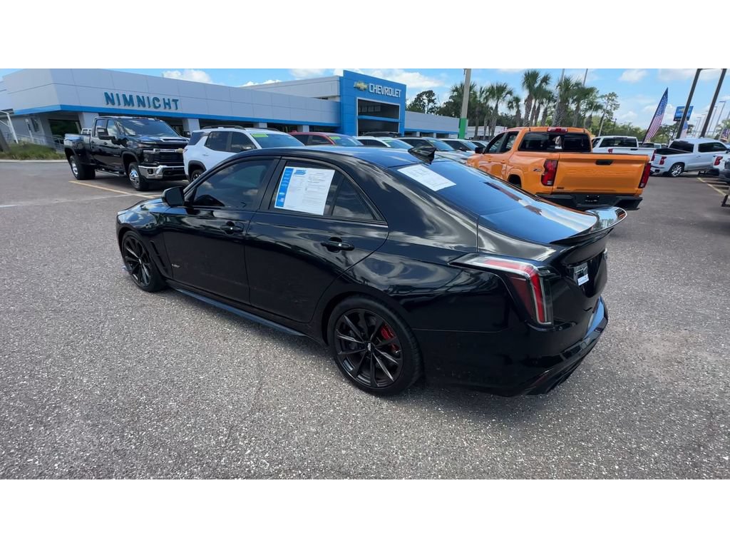 Used 2022 Cadillac CT4 V Blackwing w/ Technology Package RWD image 4