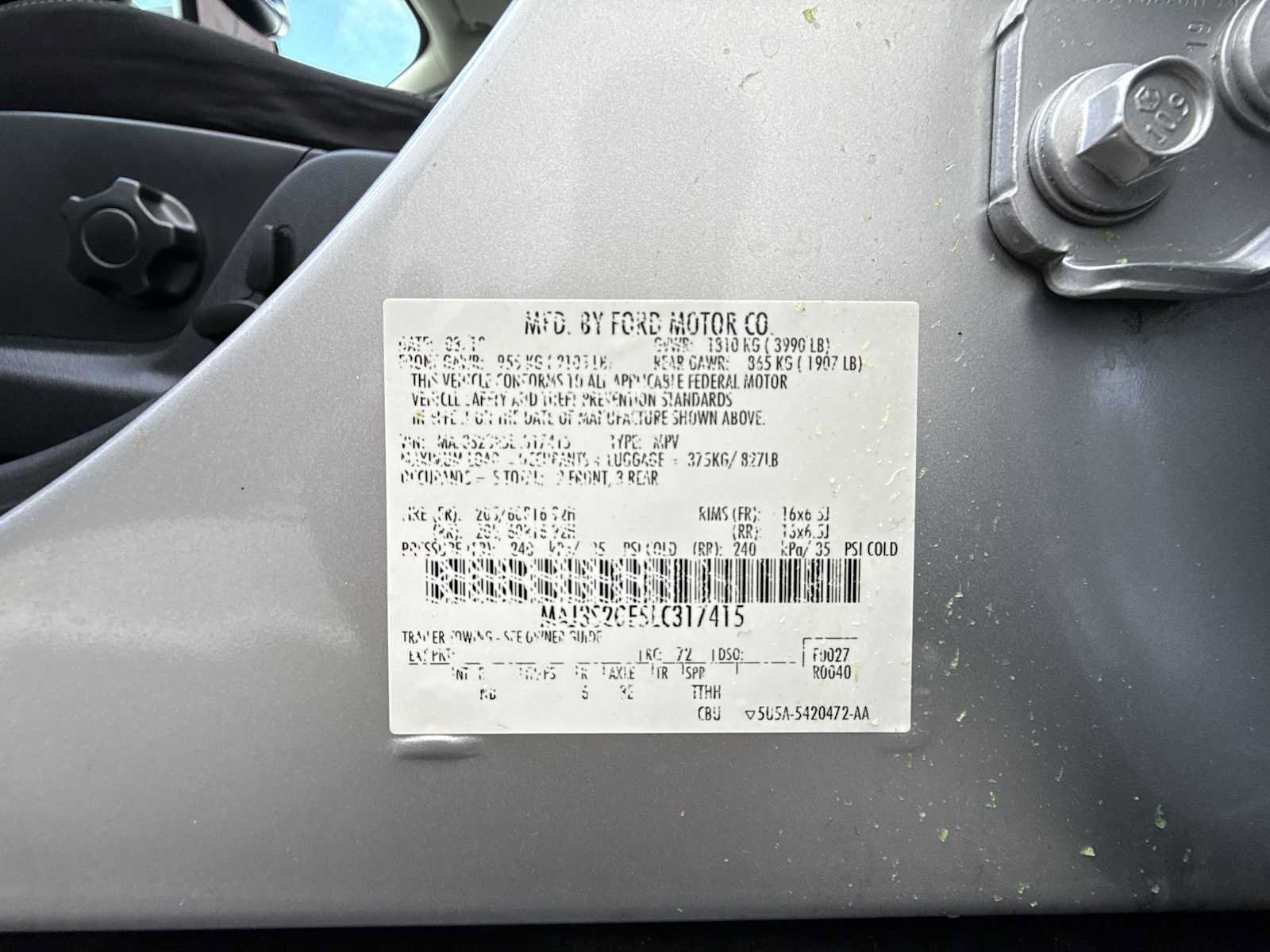 Used 2020 Ford EcoSport SE FWD image 27