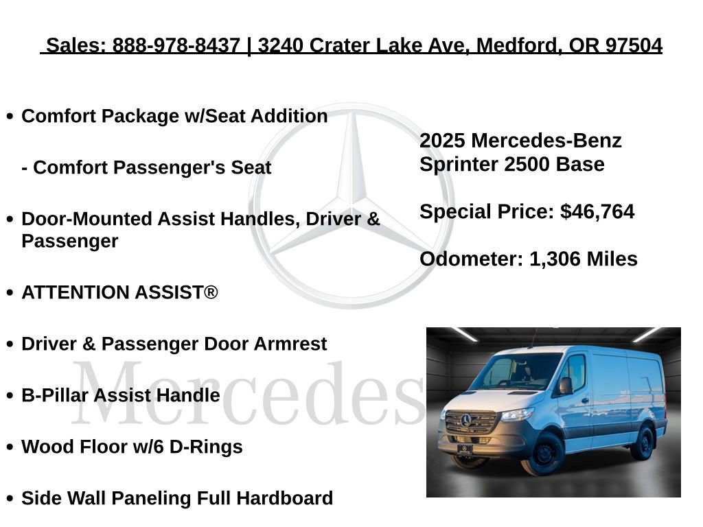 Used 2025 Mercedes-Benz Sprinter 2500 image 10