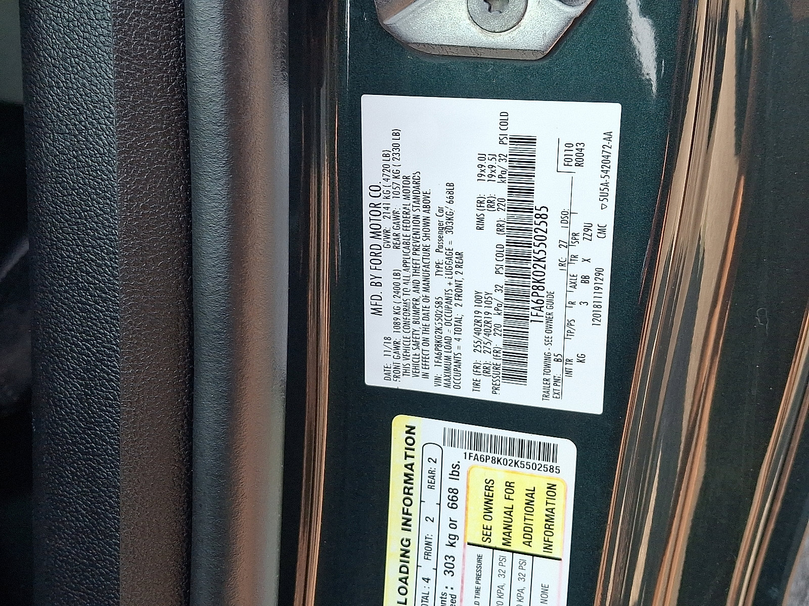 Certified 2019 Ford Mustang Bullitt w/ Bullitt Electronics Package image 27