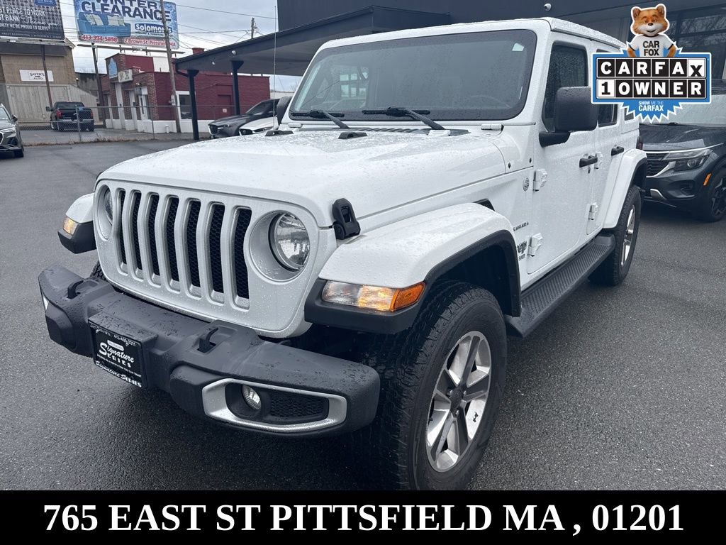 Used 2021 Jeep Wrangler Unlimited Sahara w/ Cold Weather Group image 3