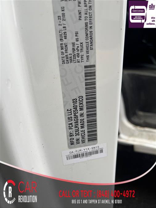 Used 2023 RAM ProMaster 1500 FWD image 9