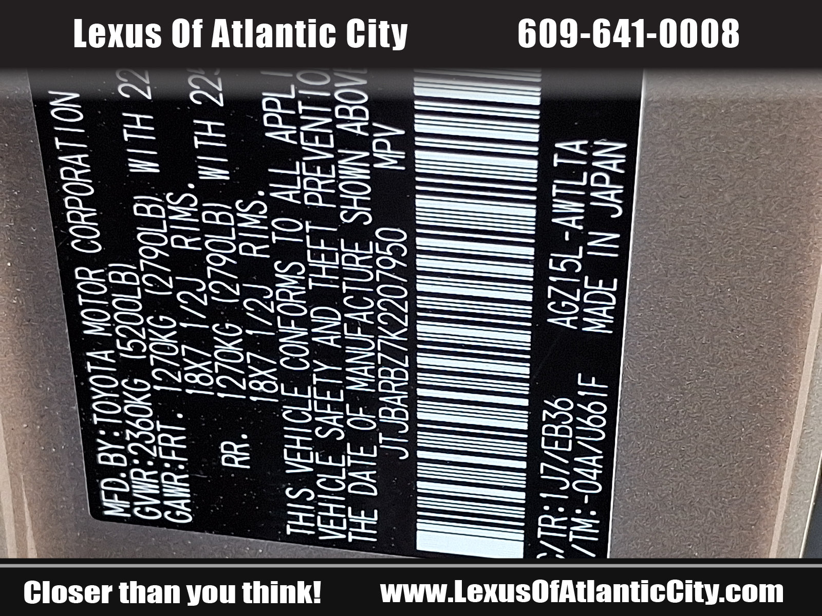 Used 2019 Lexus NX 300 F Sport w/ F Sport Premium Package AWD/4WD image 29