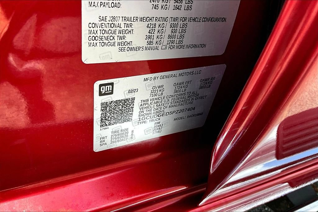 Used 2023 Chevrolet Silverado 1500 LTZ AWD/4WD image 22