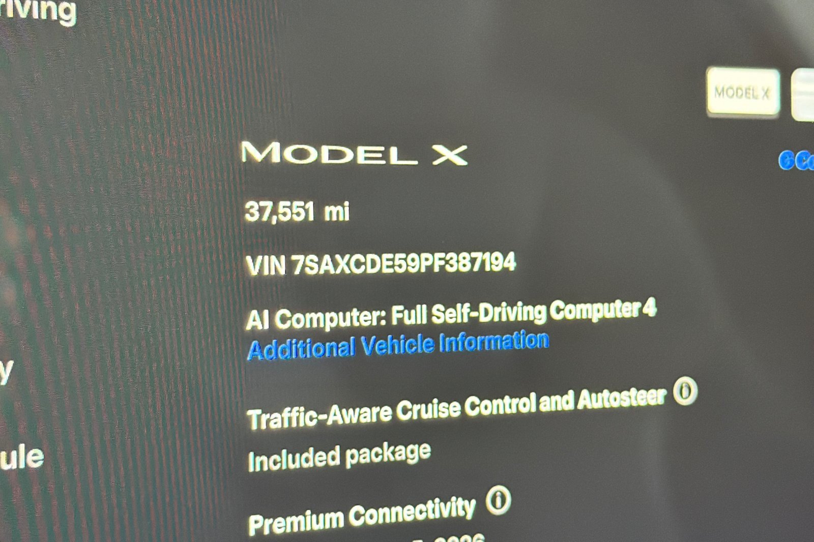 Used 2023 Tesla Model X AWD/4WD image 24