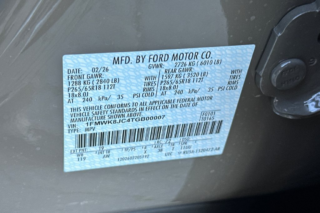 New 2026 Ford Explorer Tremor w/ Tremor Ultimate Package AWD/4WD image 29